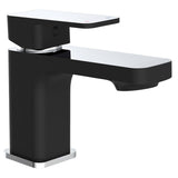 Schütte Schütte Washbasin Mixed Madasgaskar Chrome -Colorado y negro mate negro