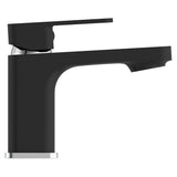 Schütte Schütte Washbasin Mixed Madasgaskar Chrome -Colorado y negro mate negro