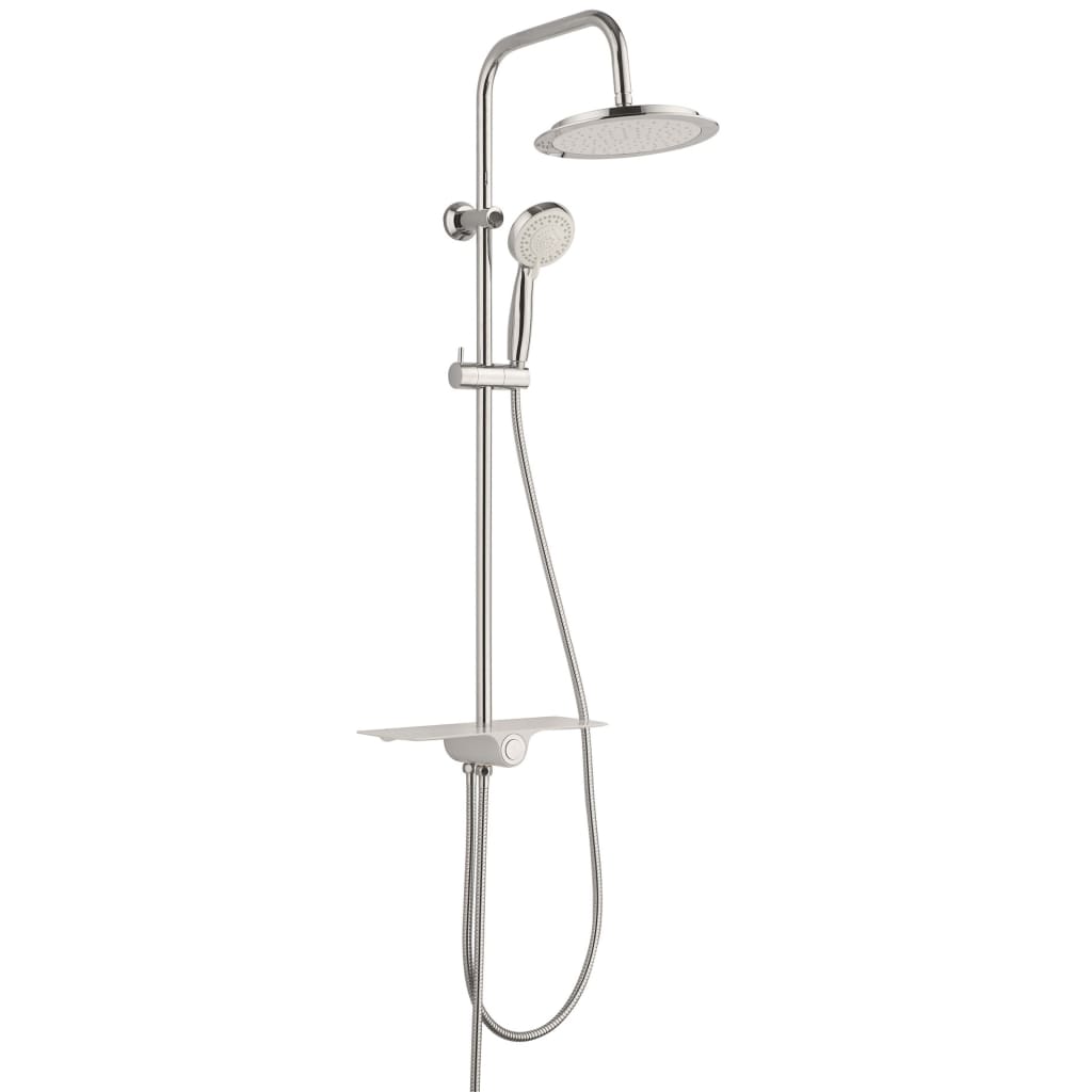 Schütte Schütte Rain Shower Set con meseta de Aquastar White y Chrome -Colorado