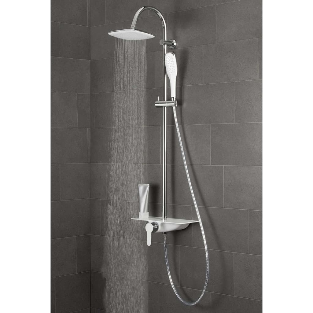 Schütte Schütte Rain Shower con grifo y vía fluvial de meseta