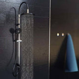 Schütte Regendusch-Set Matao Regen verchromte matte schwarz