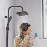 Schütte Schütte Head Shower Set Mallorca Matzwart