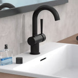 Schütte Schütte Washbasin mezclado con seda Cornwall Matzwart