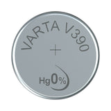 VARTA V390 Pulsante batteria cella argento