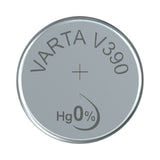 Varta v390 Knopfzellenbatterie Silber