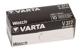 VARTA V377 Knoop Zell Batterie Sëlwer