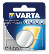 Varta CR2320 Lithium -Knopfzelle Batterie 3V