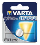 Batteria di cella del pulsante di litio Varta CR1220