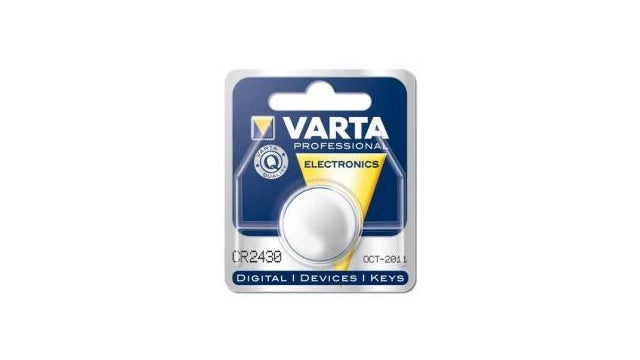 Varta Batterie Knopfzelle CR2430 Lithium 3V 1 Blister
