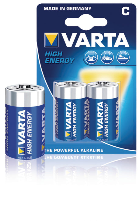 Varta 4914 2b Batterie Alkaline C LR14 1,5 V Hochenergie 10 Blister
