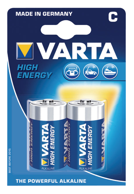 Varta 4914 2b Batterie Alkaline C LR14 1,5 V Hochenergie 10 Blister