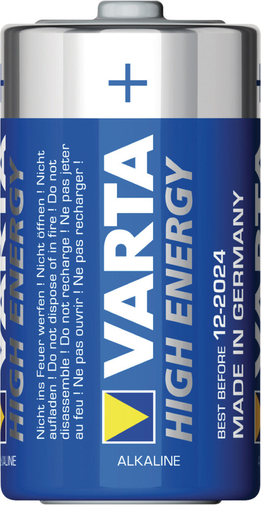 VARTA 4914 2B AKATUSE Alkalin C LR14 1,5 V Visoka energija 10 pretisnic