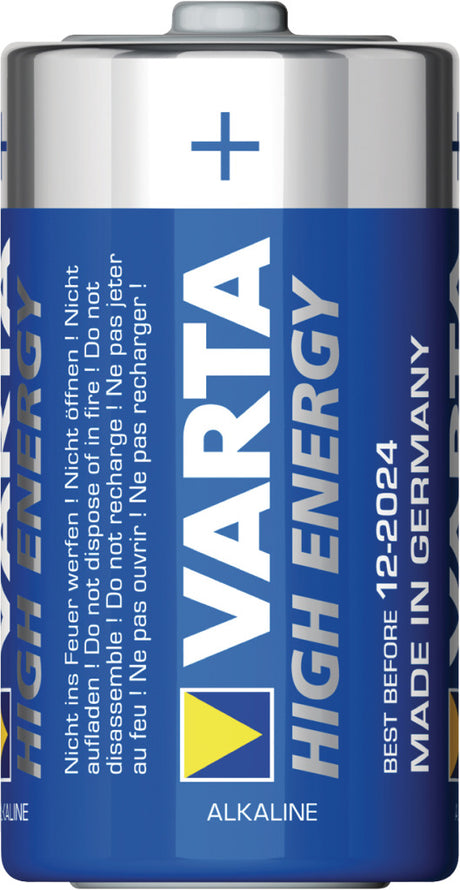 Varta 4914 2b Batterie Alkaline C LR14 1,5 V Hochenergie 10 Blister