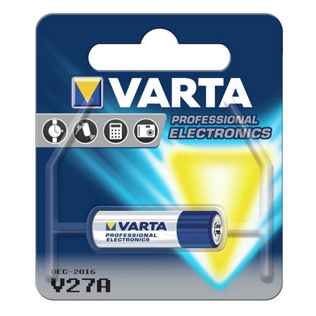 Varta Battery V27GA LR27 12V, blant annet alarm