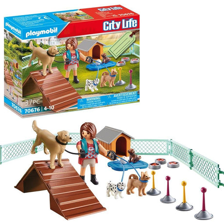 Playmobil 70676 City Life Geschenkset Hundetrainer
