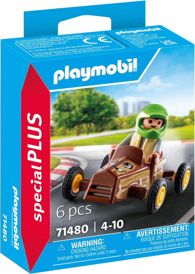 Playmobil -Specials Kind mit Go -Kart - 71480