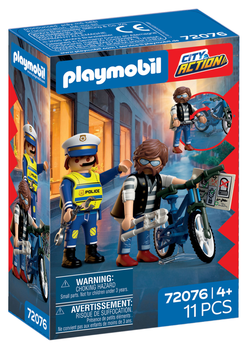 Playmobil 72076 Fahrraddiebstahl | 2 Stk