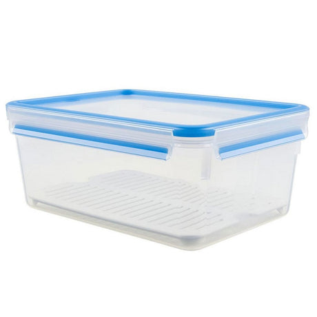 EMSA 512888 Clip Close Versholding Box + Abtauenraster 3.7l Blau