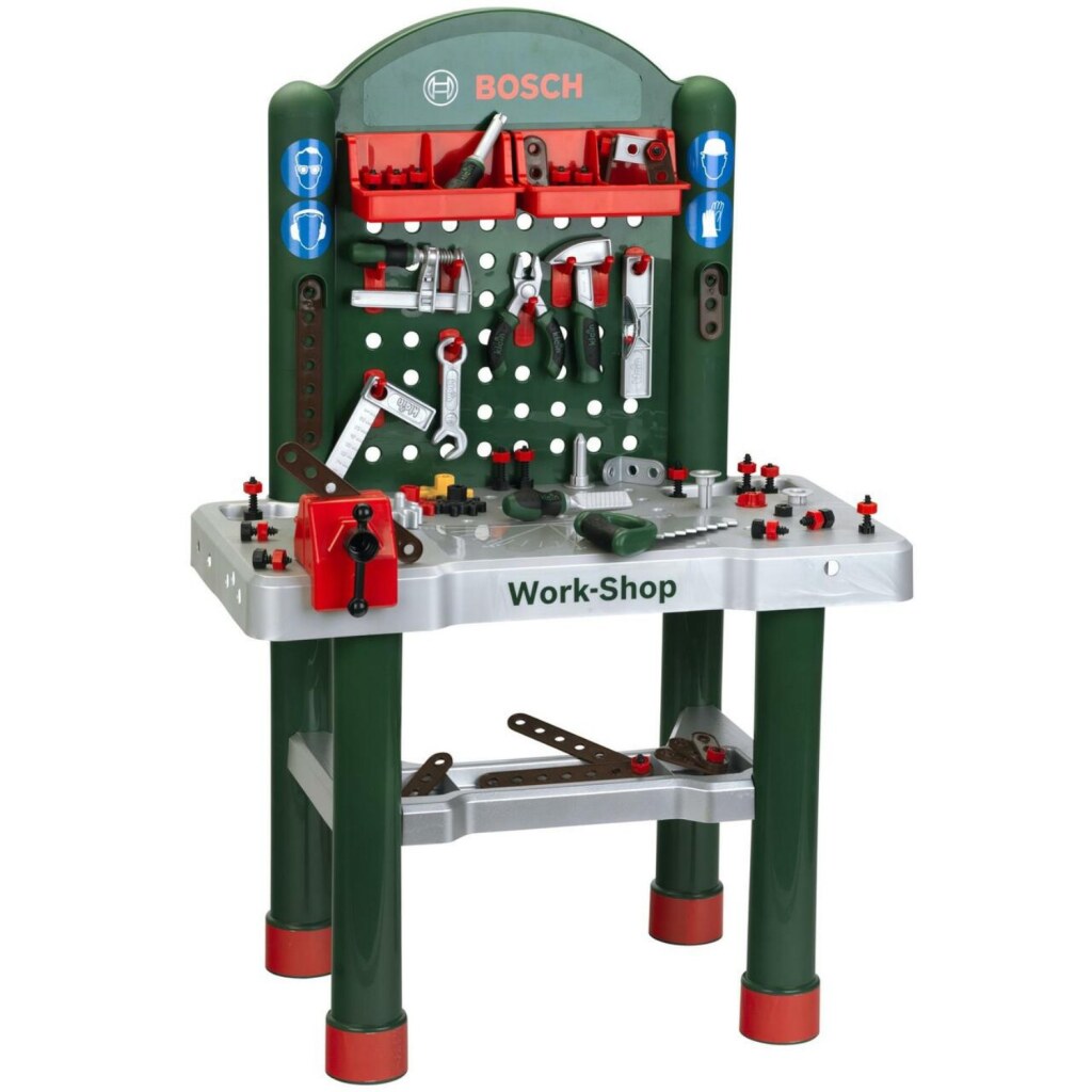 Theo Klein Bosch Werkbank 68x39x102 cm 82-tlg
