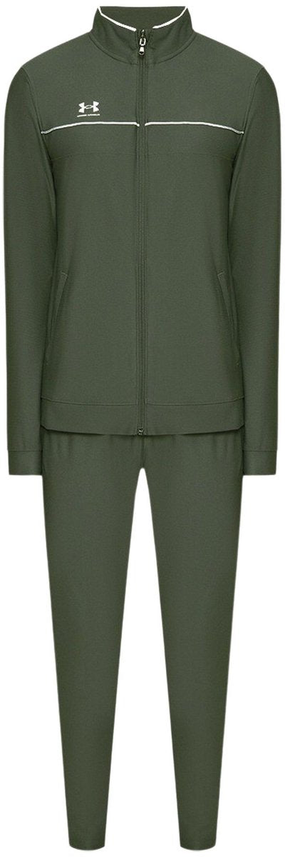 Under Armour UA M Challenger Tracksuit-Grn Herren-Trainingsanzug – Marineblau oder Grün – Weiß