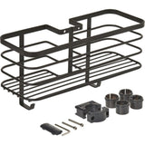 Metaltex Duschregal 29x11x15 cm aus schwarzem Metall