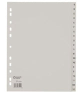 Ahrend ofc-tab1 Tabs A4 A - Z grau Set mit 20 Stück