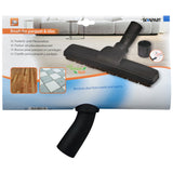 SCANPART Universal Parquet Brush 32+35 mm Negro