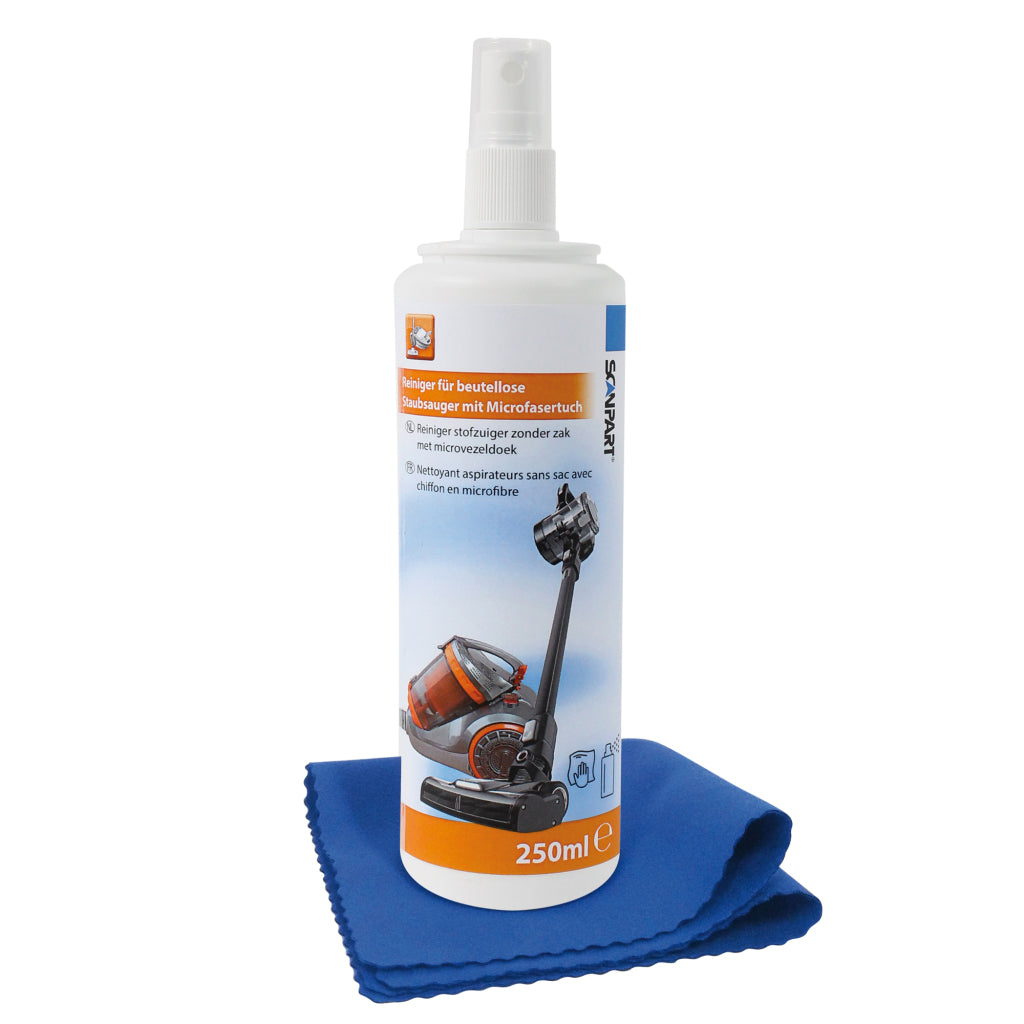 Scanpart Staubsauger 250 ml und Tuch