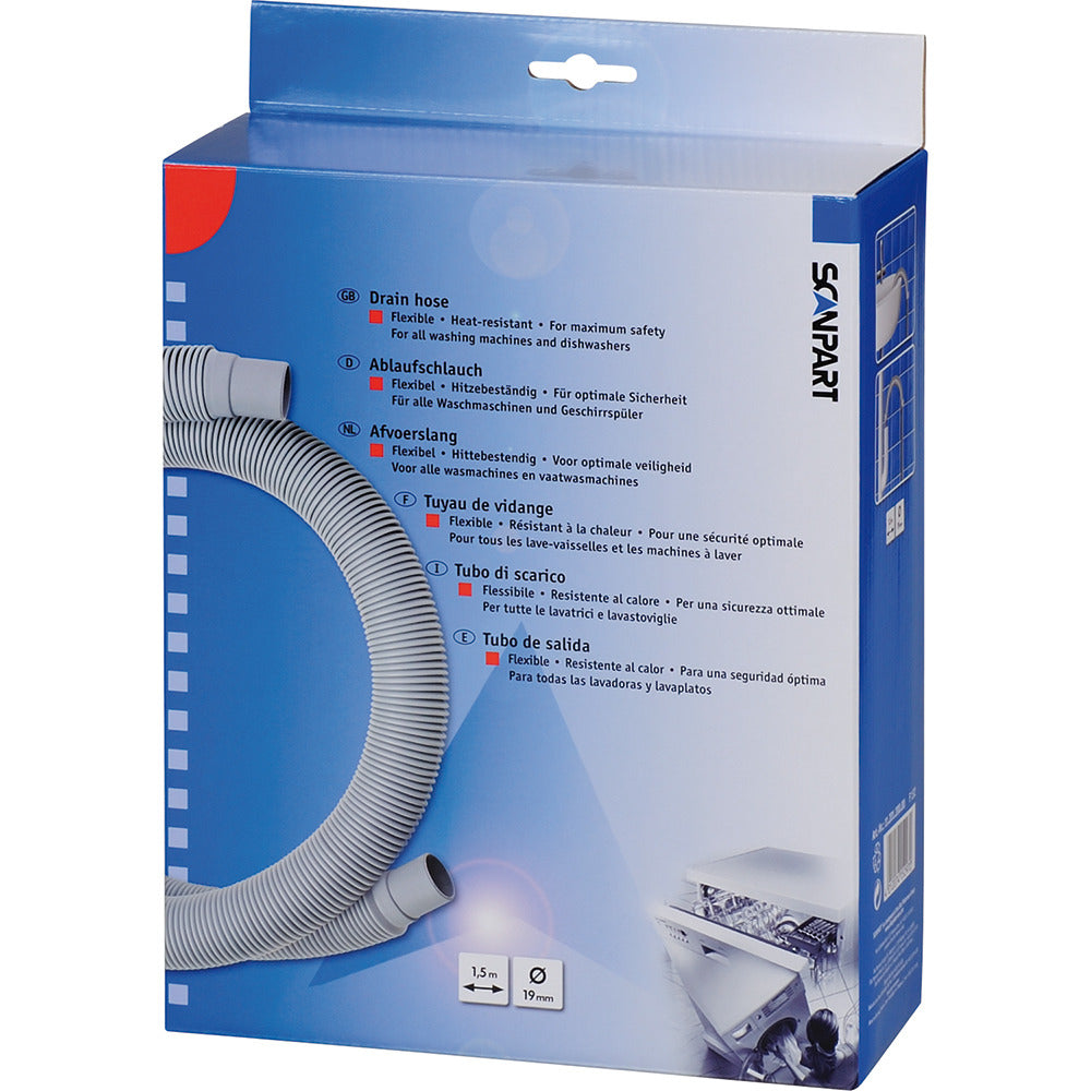 SCANPART 1120120000 F132 DRAIT TUYAUX 1,5M 19 mm