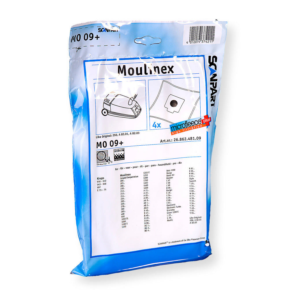 Scanpart dust bag Moulinex Compact Micro