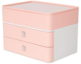 Han ha-1100-86 Smart-Box Plus Allison 2 Schubladen und Box Flamingo Pink