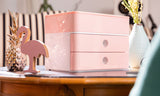 Han ha-1100-86 Smart-Box Plus Allison 2 Schubladen und Box Flamingo Pink