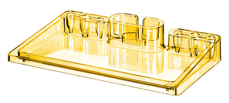 Han ha-17470-71 Schreibtisch-Organizer i-step transparent leuchtend orange
