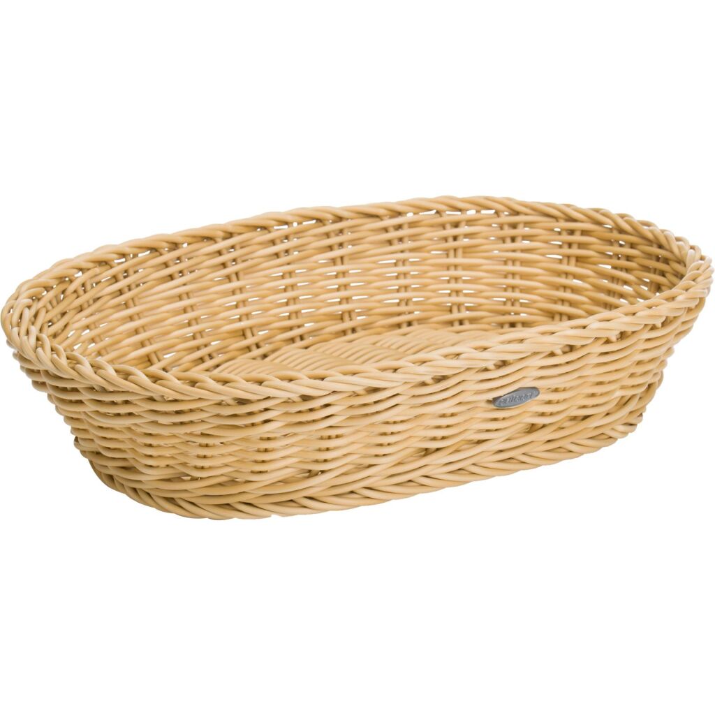 Westmark Brotkorb oval 32x23x7 cm beige | 3 Stück