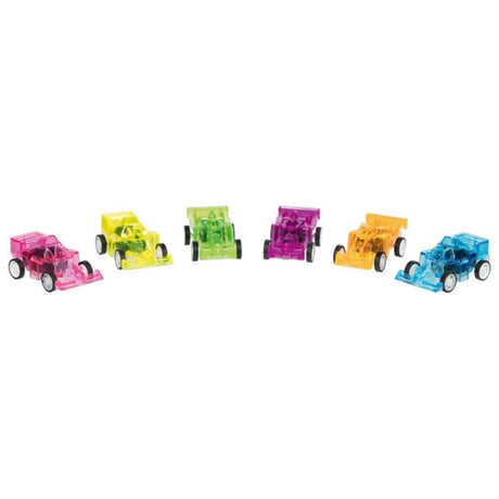 Formule racewagen, kunststof, die-cast, | 24 stuks