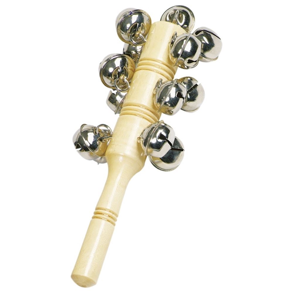 Goki Holzinstrument Bell Stick mit 13 Anrufen