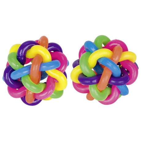 Regenbogenbälle, Hüpfbälle. 4 cm. 3+