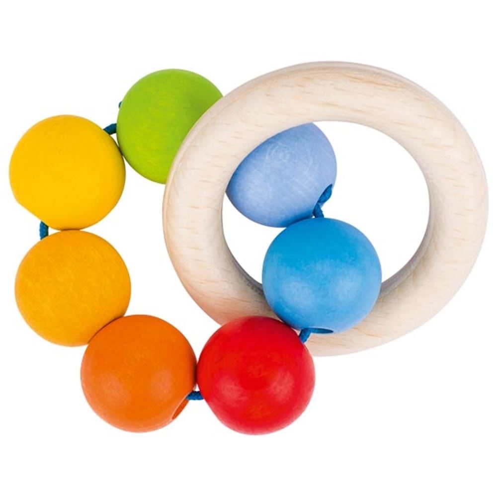 Goki Holzgrasppring Regenbogen