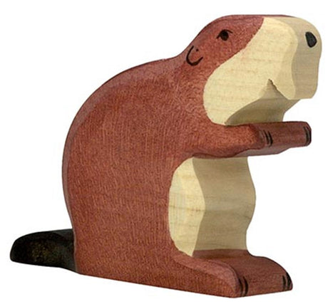 Holztiger-Biber. 10 cm.