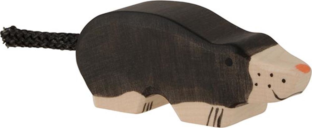 Holztiger Maulwurf. 7,5 cm.