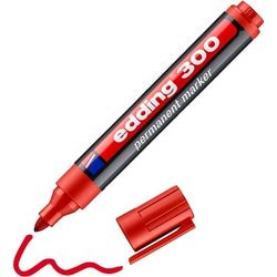Edding https: www.cchobby.nl -300-marker-line-thickness-1-5-3-mm-red-1-piece