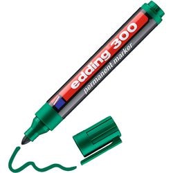 Edding Filzstift 300 rund 1,5-3mm grün | 10 Stück
