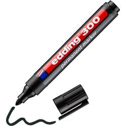 Edding 300 Permanentmarker schwarz | 10 Stk