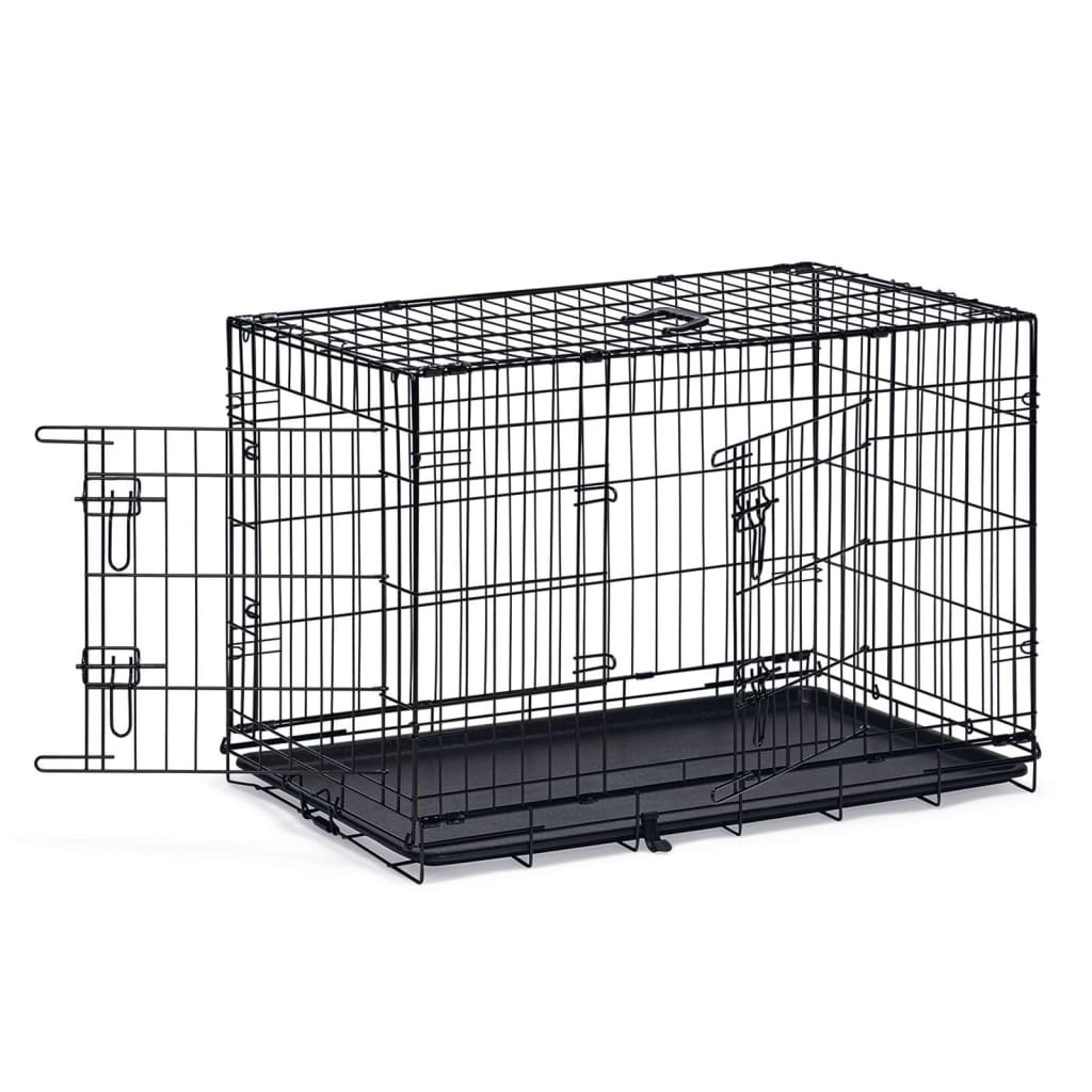 Karlie Dog Bank avec 2 portes 92x57x63 cm noir