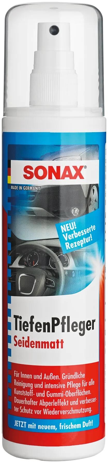 Sonax Kunststoff-Pflegeprodukt Tiefenpfleger Tiefenplleger Silkm. 300 ml
