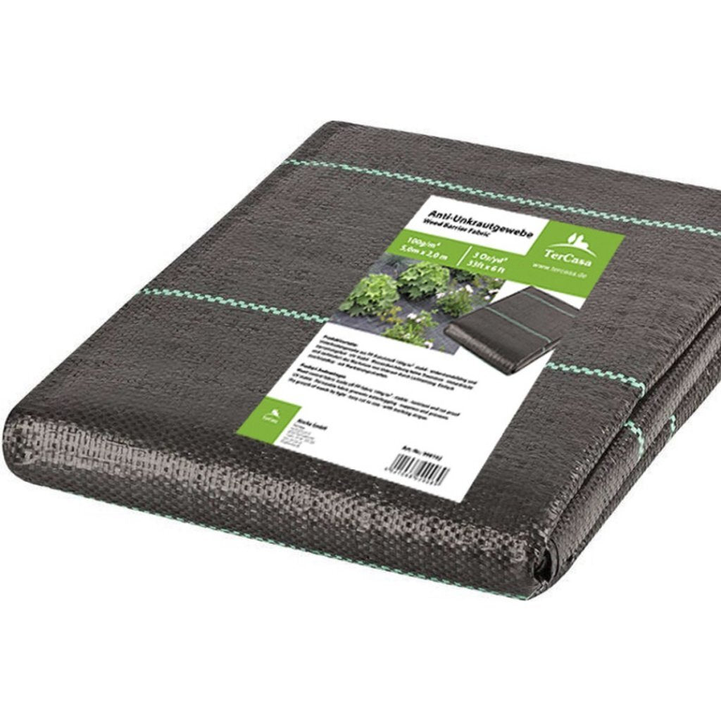 Tercasa ju-998102 Wurzeltuch 200x500 cm 100g m sup2; schwarz