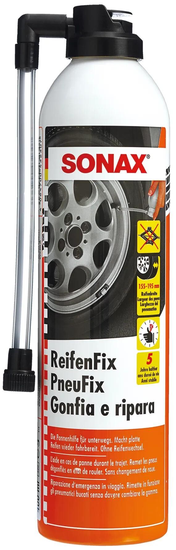 Sonax Reifenreparaturspray Reifenfix Tires Fix 400 ml