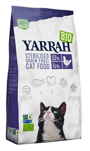 Yarrah chat stérilisé grain sans