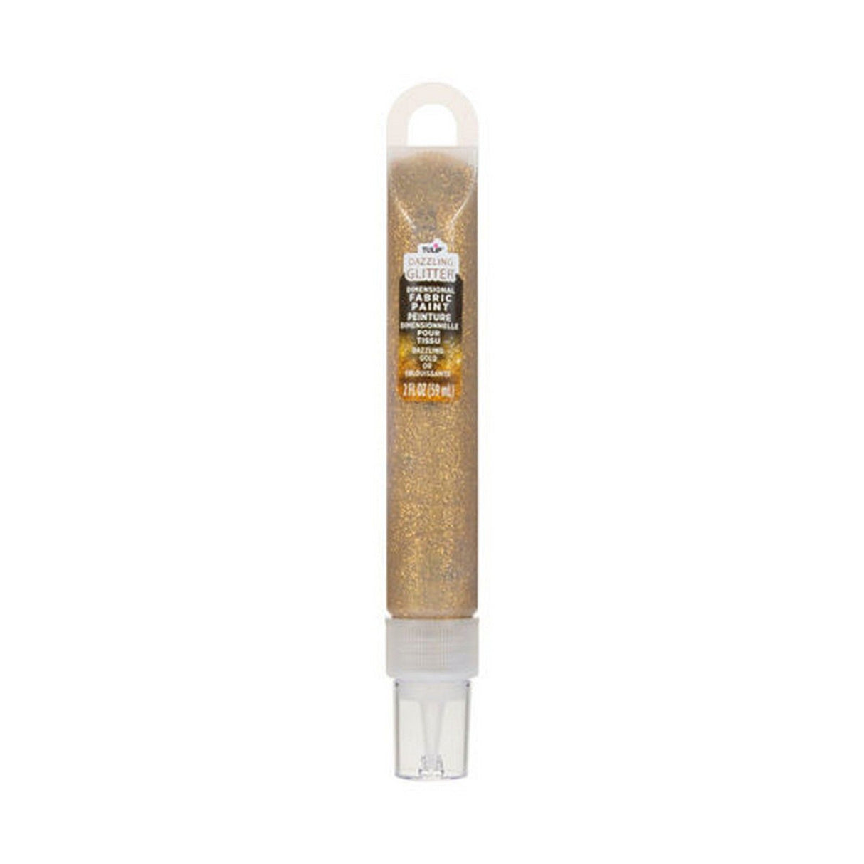 Tulpe • dimensionale Stofffarbe schillerndes Gold 59 ml