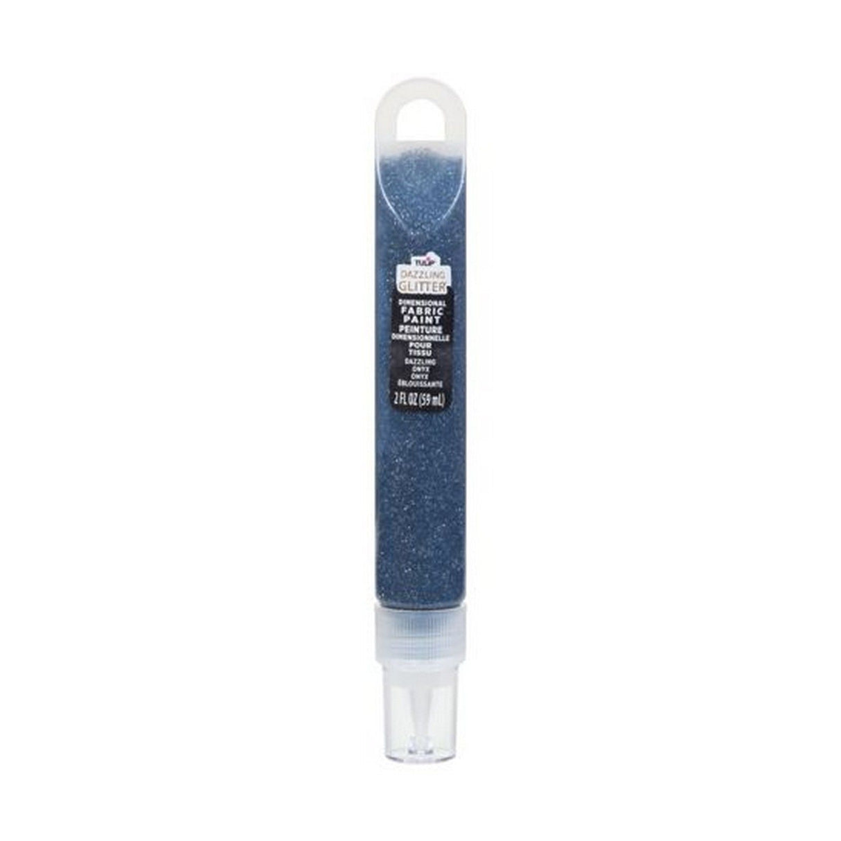 Tulpe • dimensionale Stofffarbe schillernder Onyx 59 ml